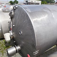 20000 liter agitator tank, Aisi 304 with blades agitator