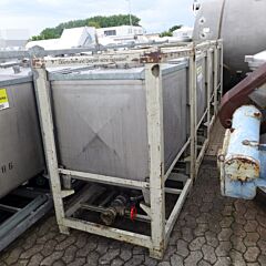 1000 liter container, AISI304