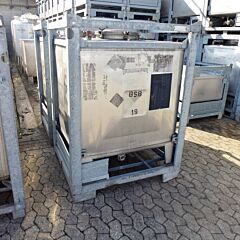 1000 liter IBC container, AISI304