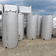 1000 liter tank, Aisi 304