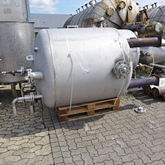 2480 liter vacuum tank, Aisi 304