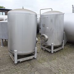 2470 liter pressure tank, Aisi 304