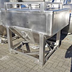 1670 liter bulk container, Aisi 304