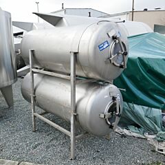 1000 liter pressure tank, Aisi 304