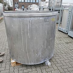 2000 liter tank, Aisi 304