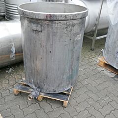 500 liter tank, Aisi 304