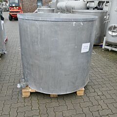 1900 liter tank, Aisi 304