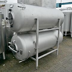 1000 liter pressure tank, Aisi 304