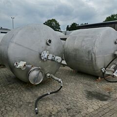 6500 Liter Behälter aus V2A