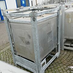 1000 liter IBC container, Aisi 304