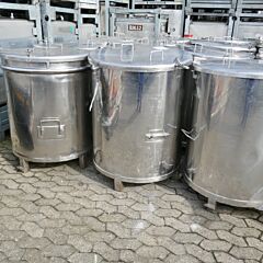 500 liter tank, Aisi 304