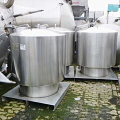 1200 liter tank, Aisi 304