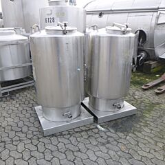 600 liter tank, Aisi 304