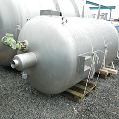 3000 liter tank, Aisi 316 with propeller agitator