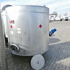 5000 liter tank, Aisi 304