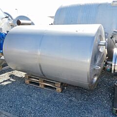 3600 liter pressure tank, Aisi 304