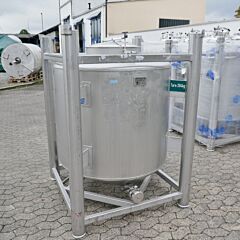 1000 liter container, Aisi 316