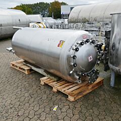 2500 Liter pressure tank, Aisi 316 with propeller