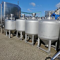 1235 liter pressure tank, Aisi 304