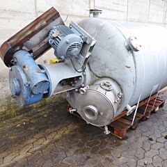 3000 Liter Behälter aus V4A