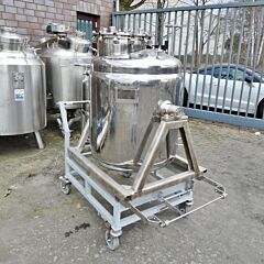 440 liter heat-/coolable tank, Aisi 304