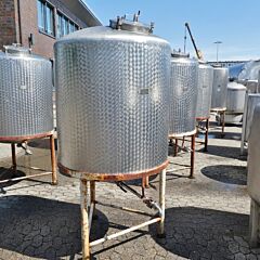 1050 liter tank, Aisi 304