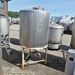 1100 liter tank, Aisi 304