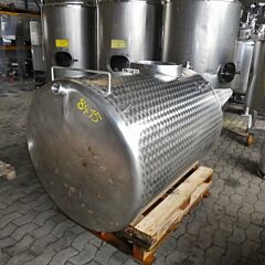 1200 liter tank, Aisi 304