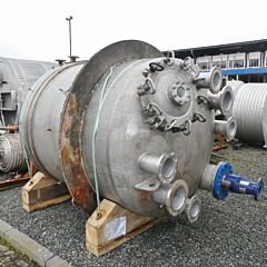 5400 liter heatable/coolable pressure vessel, Aisi 316 with propeller agitator