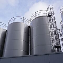 110000 Liter insulated storage tanks, AISI304