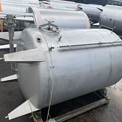 5000 Liter Gebrauchter Behälter aus  ,AISI304 (V2A) 1.4301