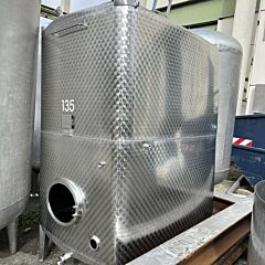 5200 Liter Rechteckbehälter aus V2A