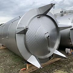 Werksneuer 26000 Liter temperierbarer Lagertank aus V4A