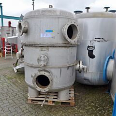 3000 Liter Behälter mit Filtereinsatz aus V2A