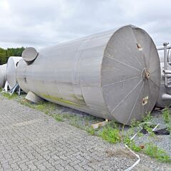 30000 liter heat-/coolable tank, Aisi 304