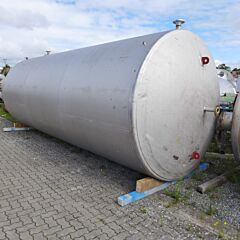 30000 liter heat-/coolable tank, Aisi 304