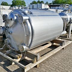 3000 Liter insulated tank, Aisi 304