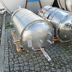554 Liter heiz-/kühlbarer Druckbehälter aus V4A
