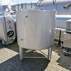 Werksneuer 1169 Liter heiz-/kühlbarer Behälter aus V4A (Typ FOT)