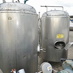 2000 Liter Behälter aus V2A