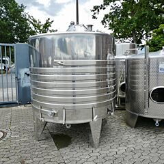 5390 Liter heiz-/kühlbarer Behälter aus V2A