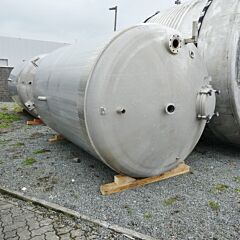 9000 liter coolable pressure tank (sterile tank), Aisi 304